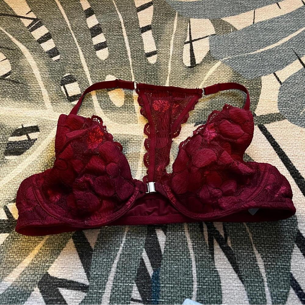 Ruby Lace Racer Bralette - Picture 7 of 7